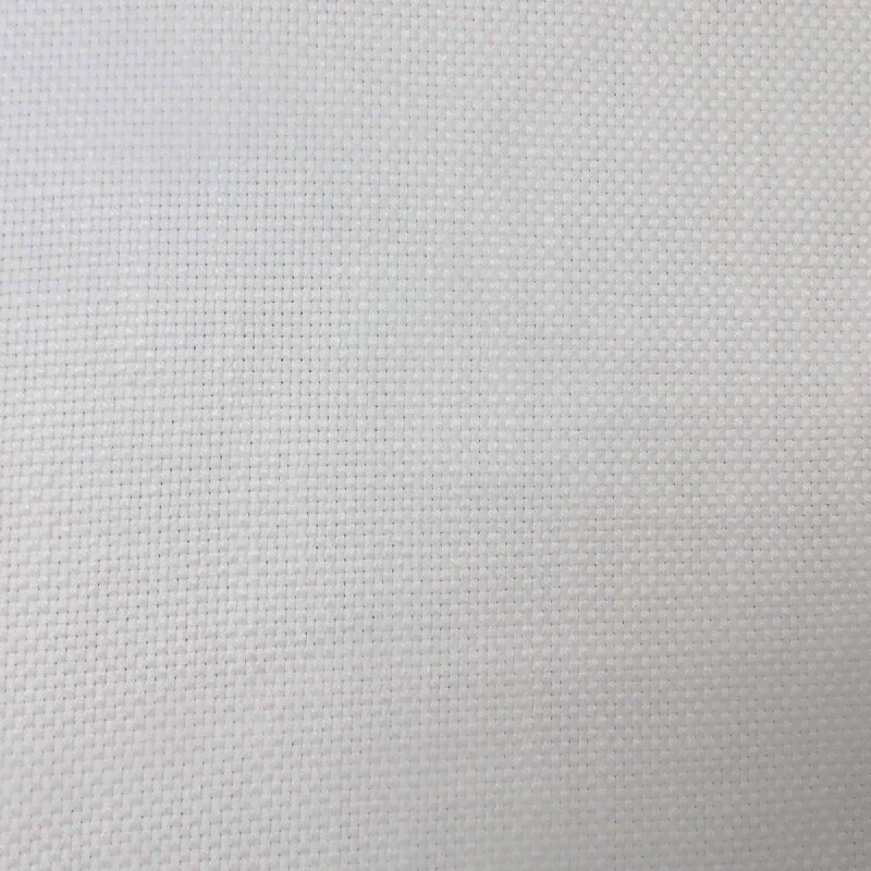 Buy More, Save More White Smoked Woven Cotton Fabric
