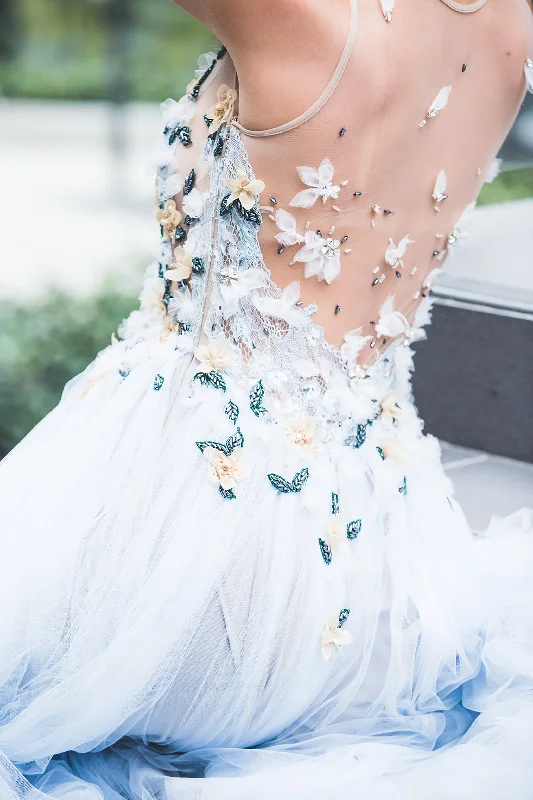 Early Bird Discount Eastwood Gown in Blue