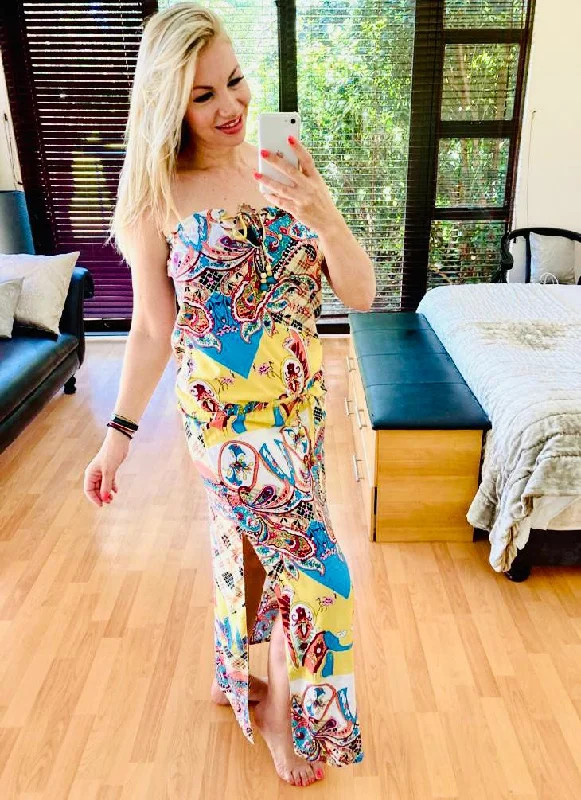 Overstock Boutique Collection - Boobtube Maxi Dress - Small/Medium