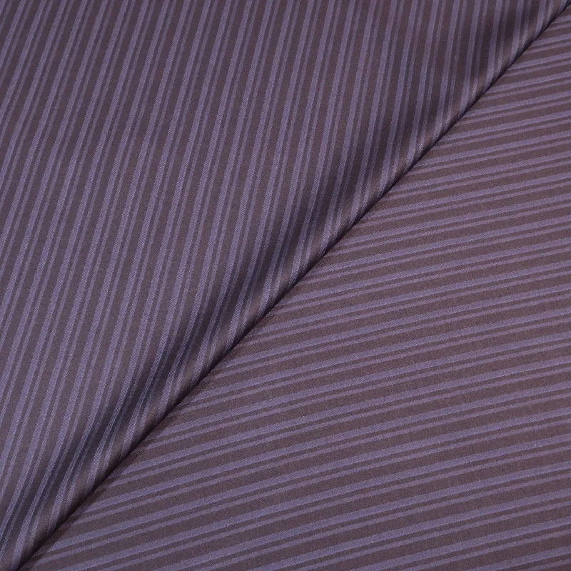 Super Deal Black with Blue Stripes Royal Opera Wool Dormeuil Fabric