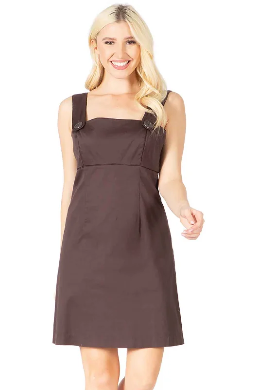 Overstock Sale Babydoll Overall Dress