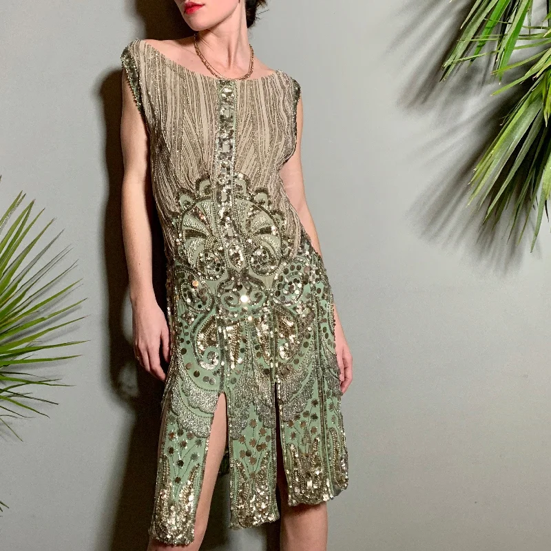 Reduced Prices Bea 20s, beaded flapper dress