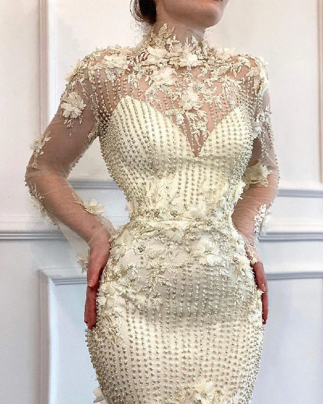 Value Deals Daisy White Evening Dress