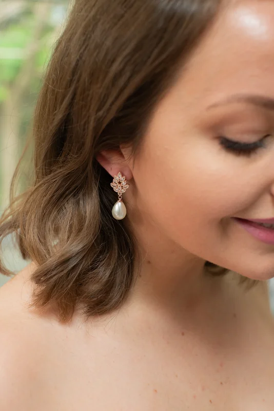 Midnight Sale The Jojo Earring - Rose Gold