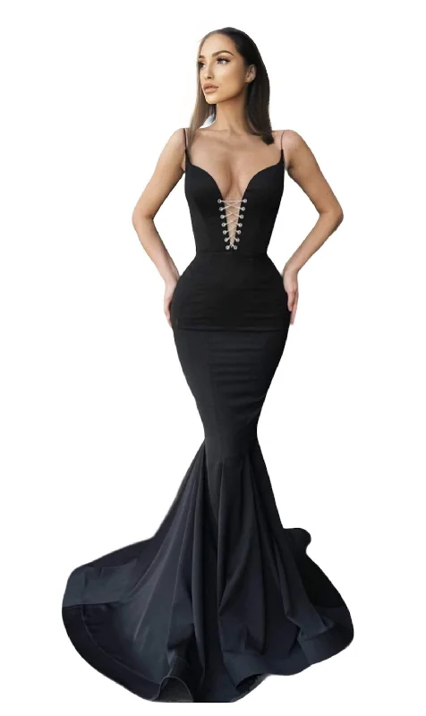Best Deals Satin Evening Dress Mermaid