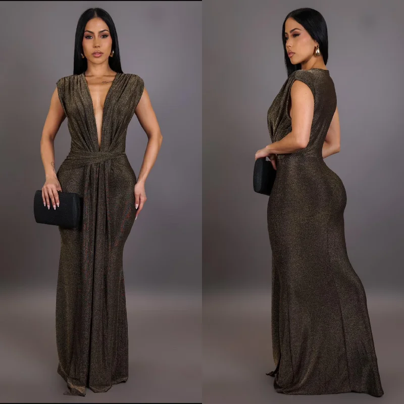 Sale Event Rosalie Metallic Dress