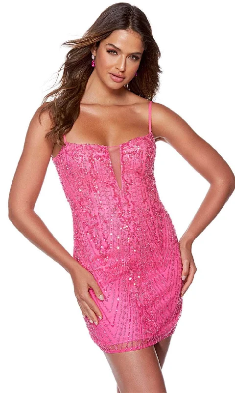 New Markdowns Alyce Paris 4671 - Beaded Cocktail Dress