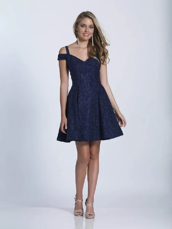 Friends and Family Sale Dave & Johnny Glittering Off Shoulder A-Line Dress 3398 - 1 Pc Navy Blue in Size 2 Available Friends and Family Sale Dave & Johnny Glittering Off Shoulder A-Line Dress 3398 - 1 Pc Navy Blue in Size 2 Available