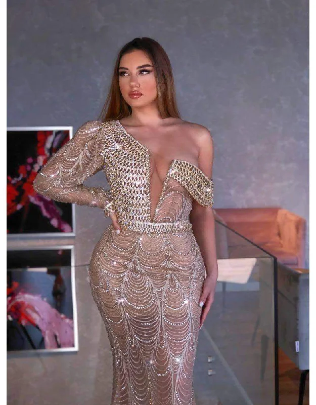 Steals and Deals Luxury Evening Gown Off shoulder