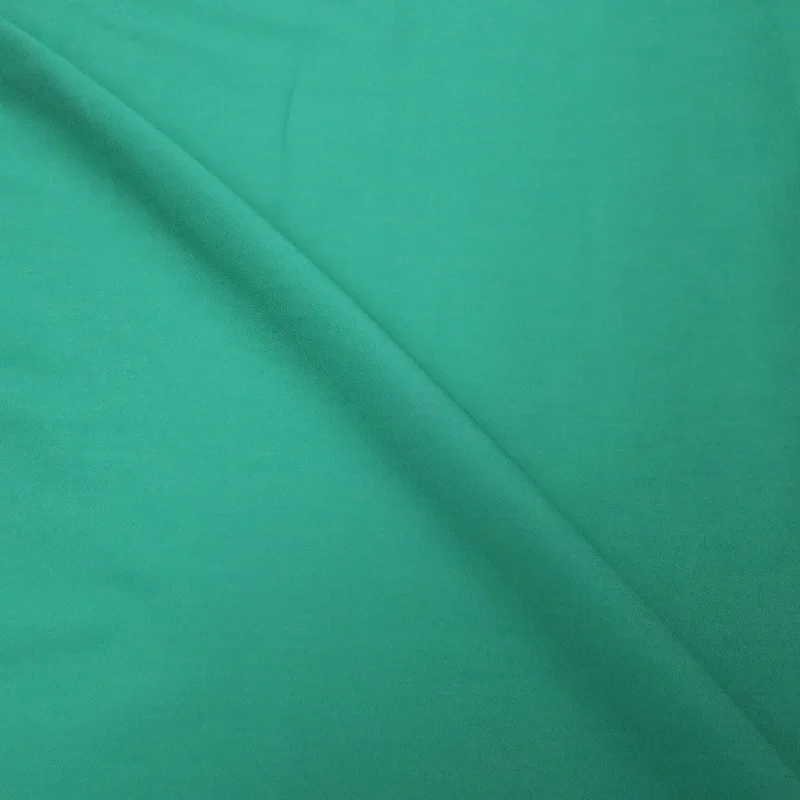 Early Access Semi Stretch Green Double Face Cotton Denim Fabric