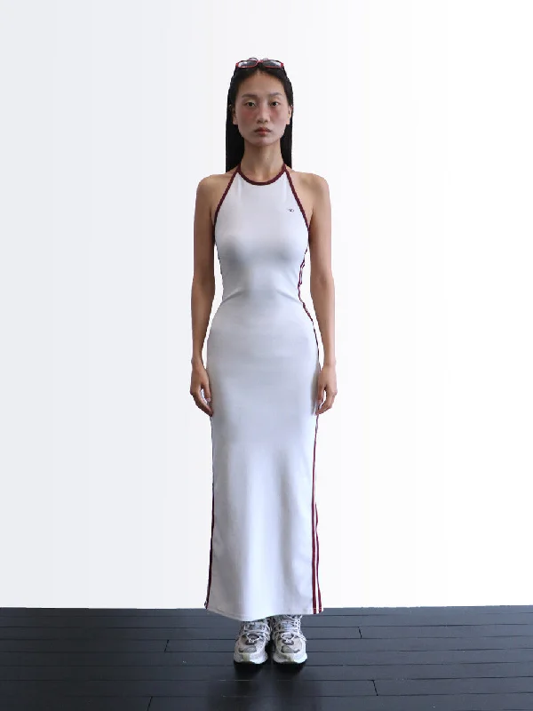 Today’s Special [SIO] SS 24 HALTER NECK LONG ONE PIECE (IVORY)