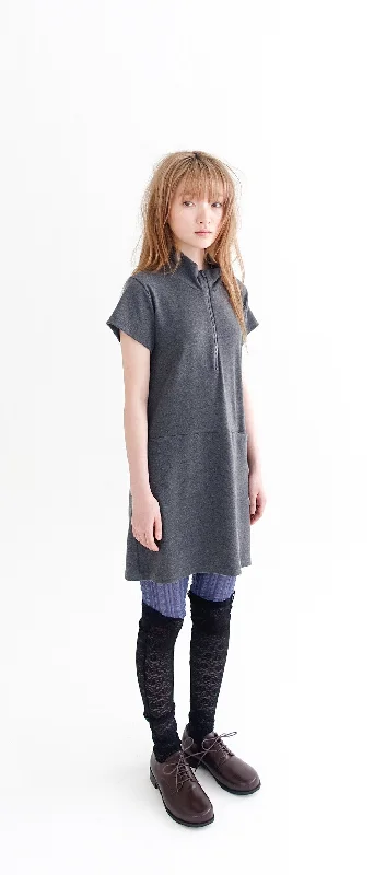 Big Discounts [FAERIE] SS 24 half zip-up mini dress