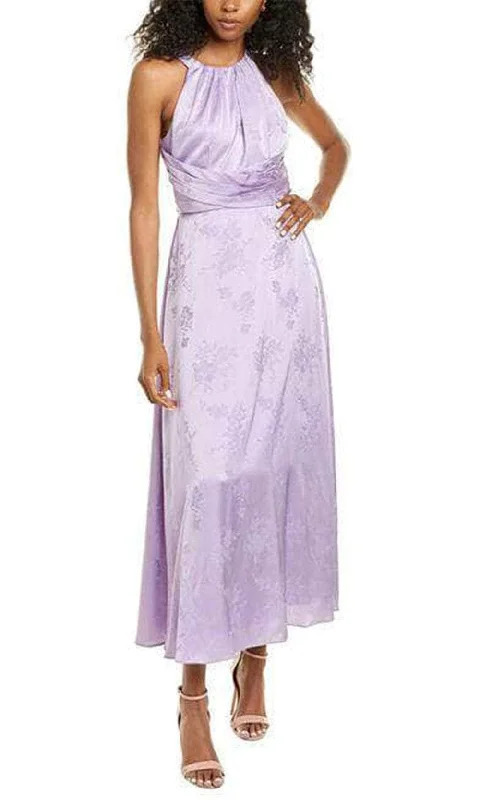 Major Savings Adrianna Papell - High Halter Floral Formal Dress AP1D104066