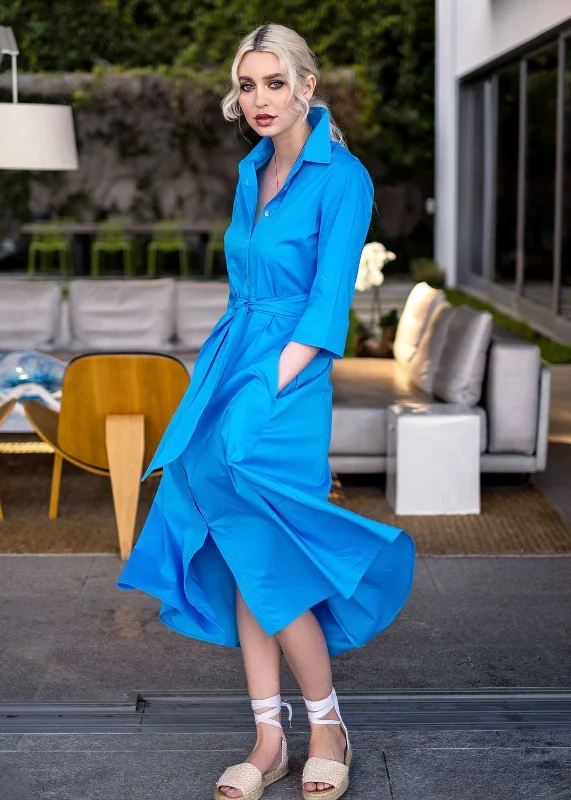 Year-End Sale J-Lo Dress - Blue  - Last one size M