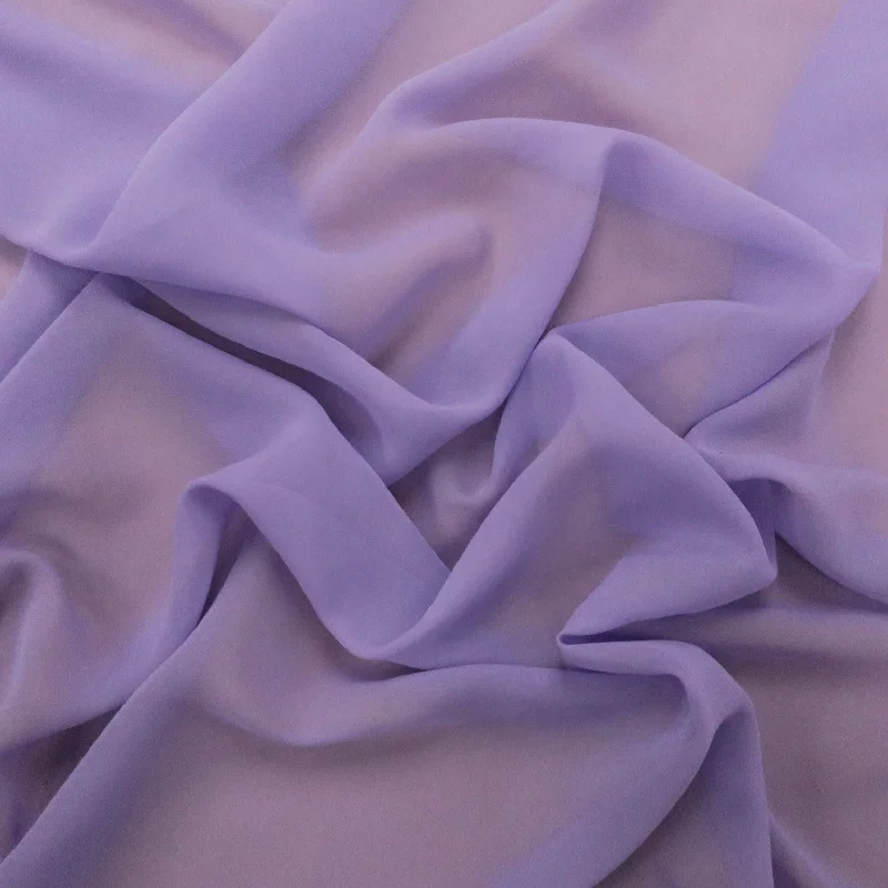 Exclusive Online Offer Silk Georgette Chiffon Fabric 54" Lavender Solid 10mm 100% Silk Exclusive Online Offer Silk Georgette Chiffon Fabric 54" Lavender Solid 10mm 100% Silk