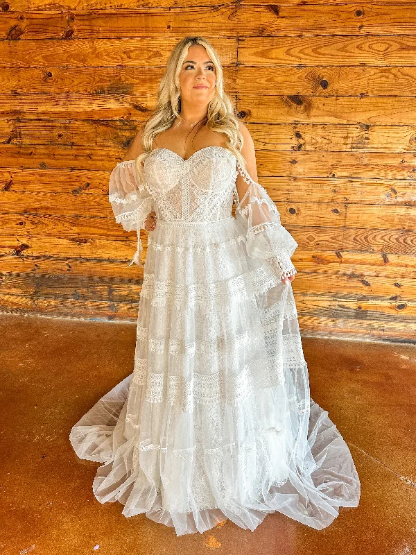 Take Advantage Olive Wedding Dress