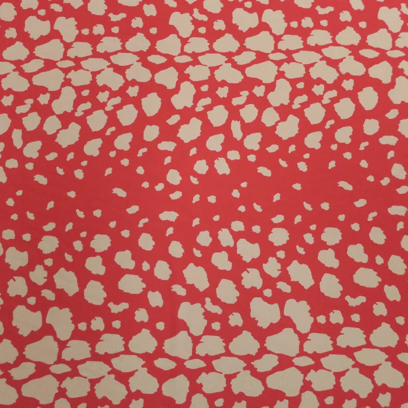 Major Savings Abstract Dots Blush Background Charmeuse Polyester Fabric