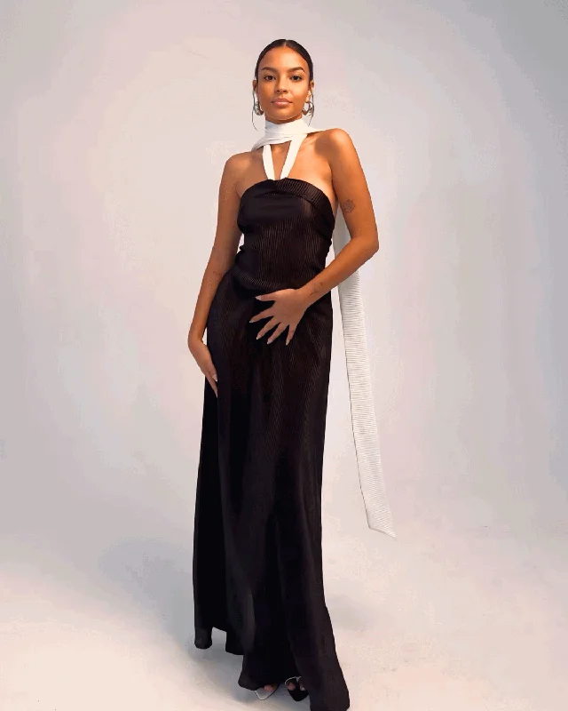 Super Bargain Monaco Maxi Dress - Plisse