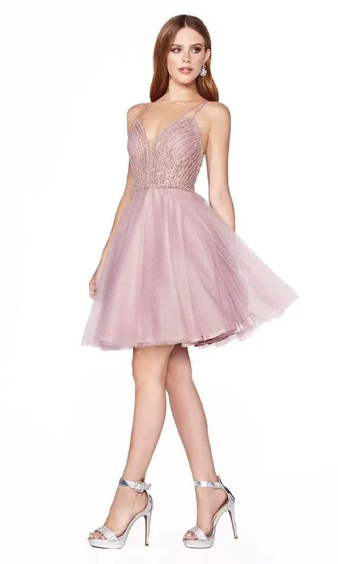 The Best Prices Cinderella Divine - Beaded Embellished Fit and Flare Dress CD0148