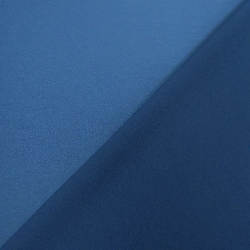 Special Buy Navy Recycled Polyester Blend Crepe Fabric