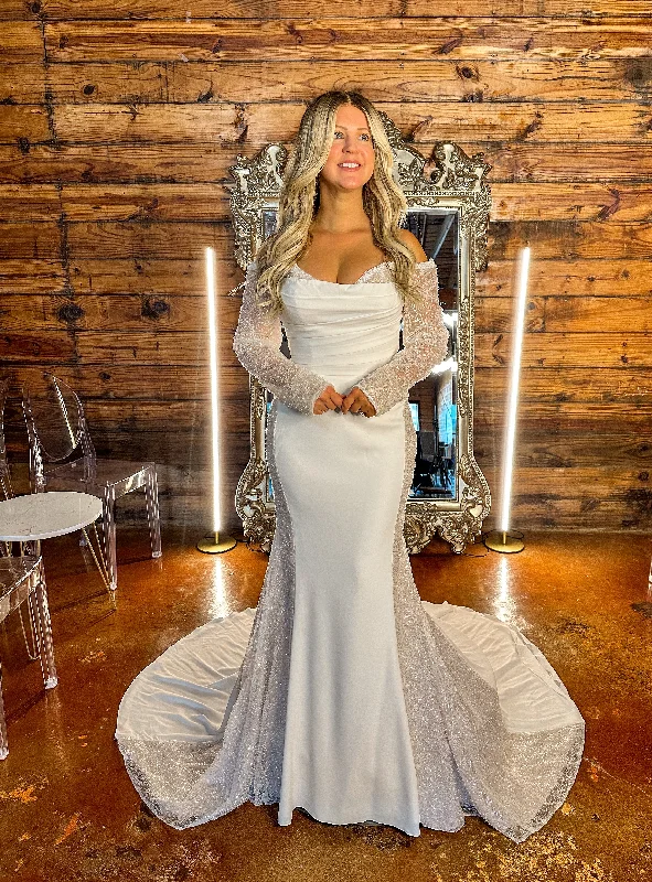 While Supplies Last Drew Wedding Dress