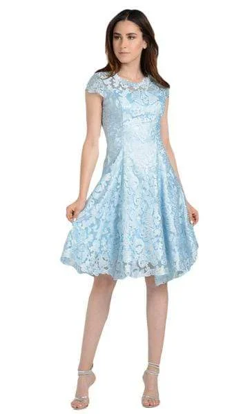 Savings Alert Poly USA - Jewel Lace A-Line Cocktail Dress 8090