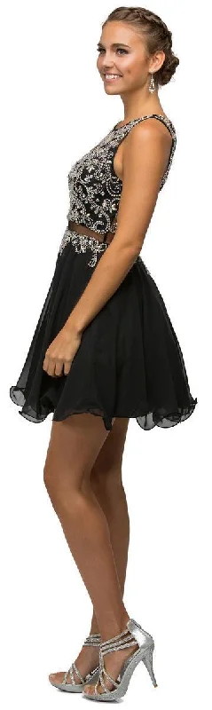Great Deals Dancing Queen 9550 Two-Piece Short A-Line Dress