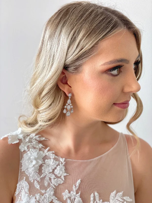 Can't Be Beat The Allina Chandelier Drop Earring