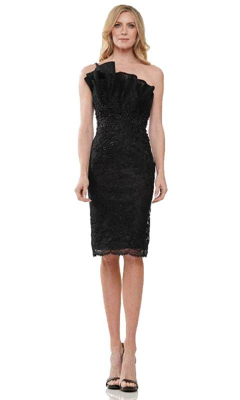 Fantastic Offers Marsoni by Colors MV1232 - Ruffled One Shoulder Formal Dress