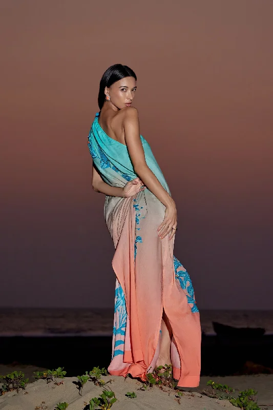 Members Only Hand Beaded Rani Toga Maxi
