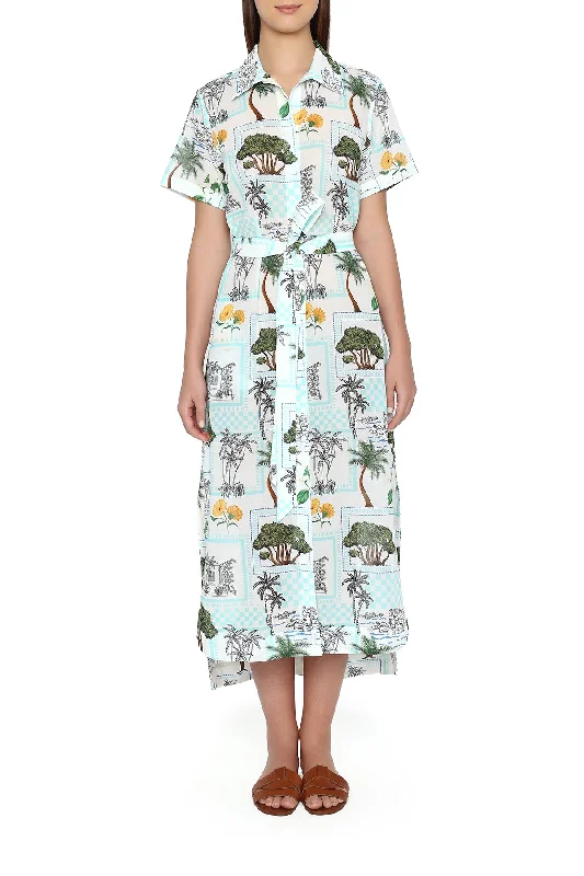 Price Cut Summer Maxi Shirt Dress