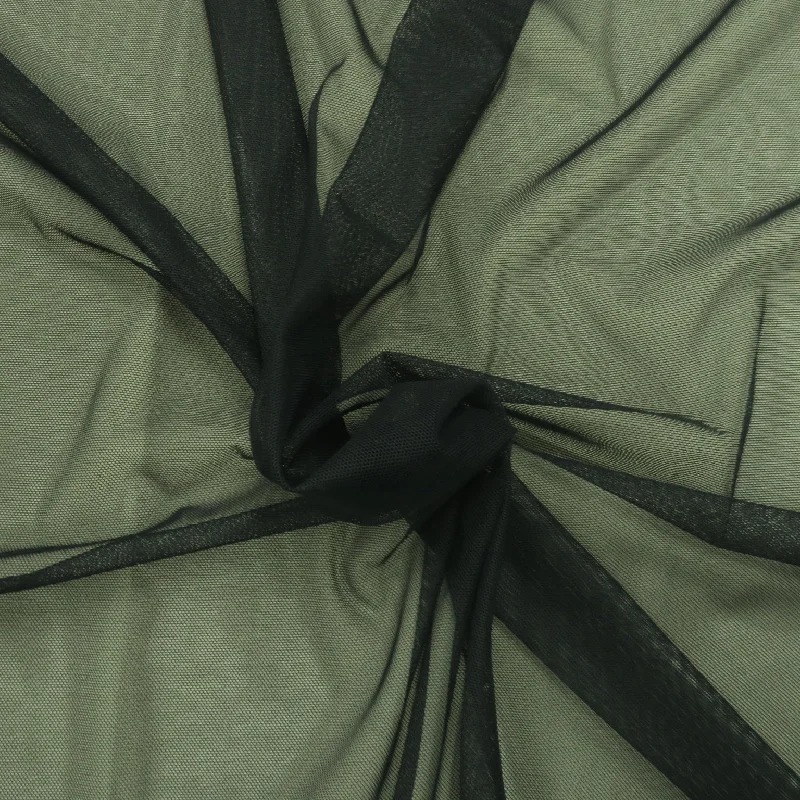 Price Rollback Black Power Net Mesh Fabric