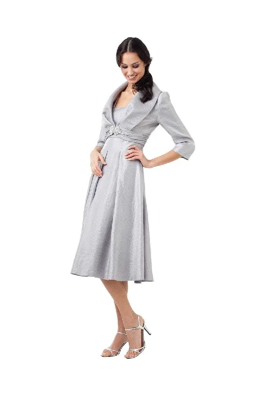 Low Prices Adrianna Papell 81857160 Satin A-Line Dress With Jacket