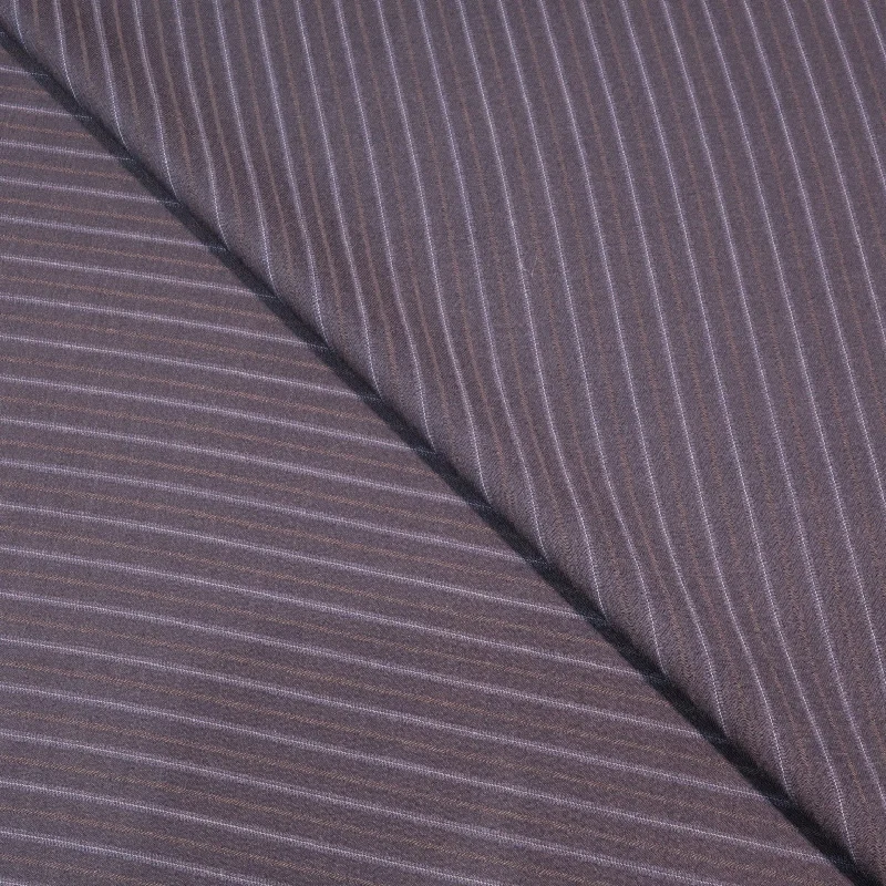 Special Price Charcoal Grey with Blue Stripes Tecnik Wool Dormeuil Fabric