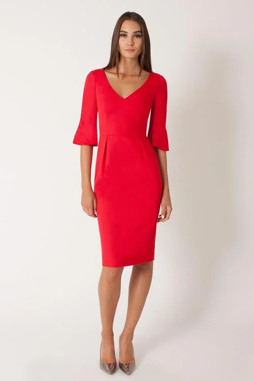 Overstock Sale Black Halo Adrienne Sheath Dress