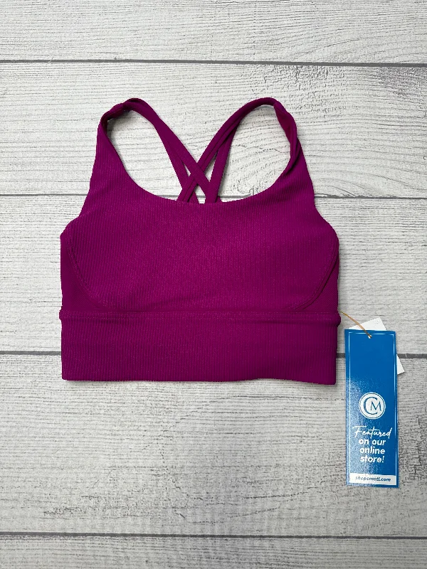 Bargain Prices Athletic Bra By Lululemon In Pink, Size: 4