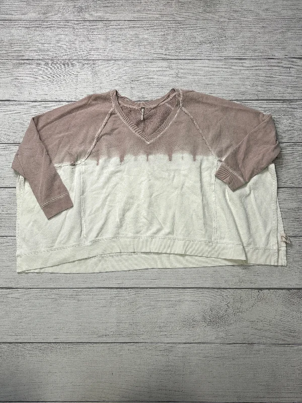 Mega Sale Athletic Sweatshirt Crewneck By Free People In Multi-colored, Size: M