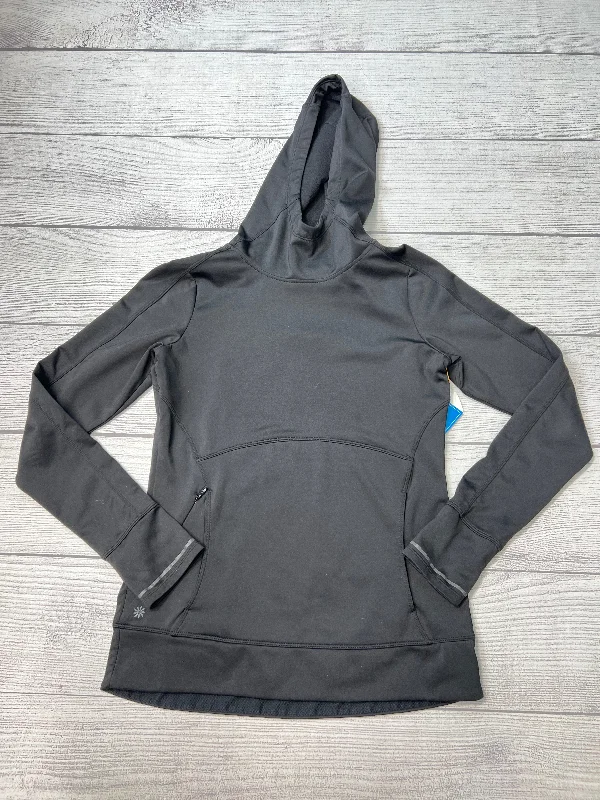 Athletic Sweatshirt Hoodie By Athleta In Black, Size: Xs