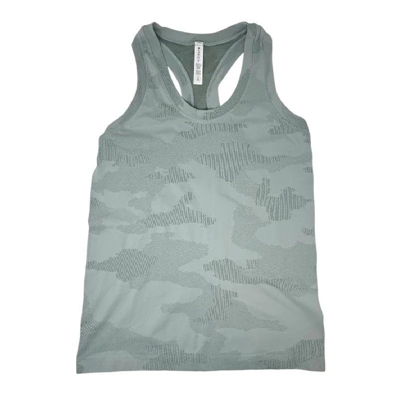 Price Drop Athletic Tank Top By Athleta In Green, Size: S