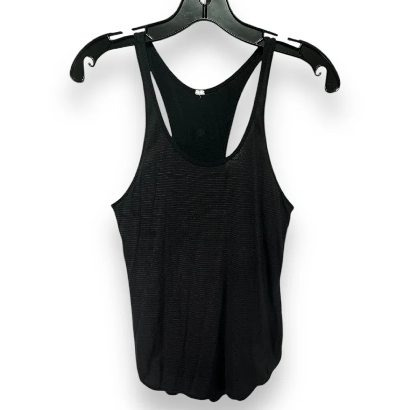 Markdowns Athletic Tank Top By Lululemon In Black, Size: Xxs