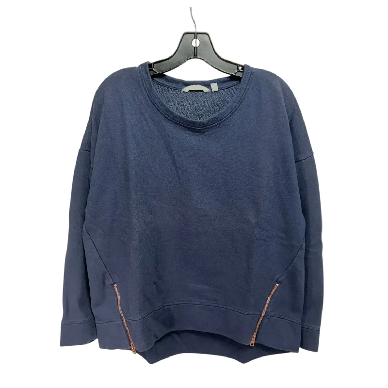 Price Drop Alert Athletic Top Long Sleeve Crewneck By Athleta In Navy, Size: L