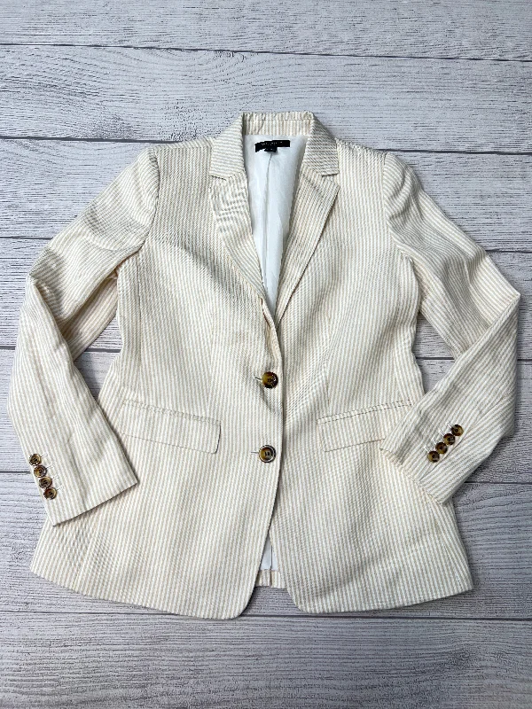 Final Clearance Blazer By Ann Taylor In Striped, Size: Sp