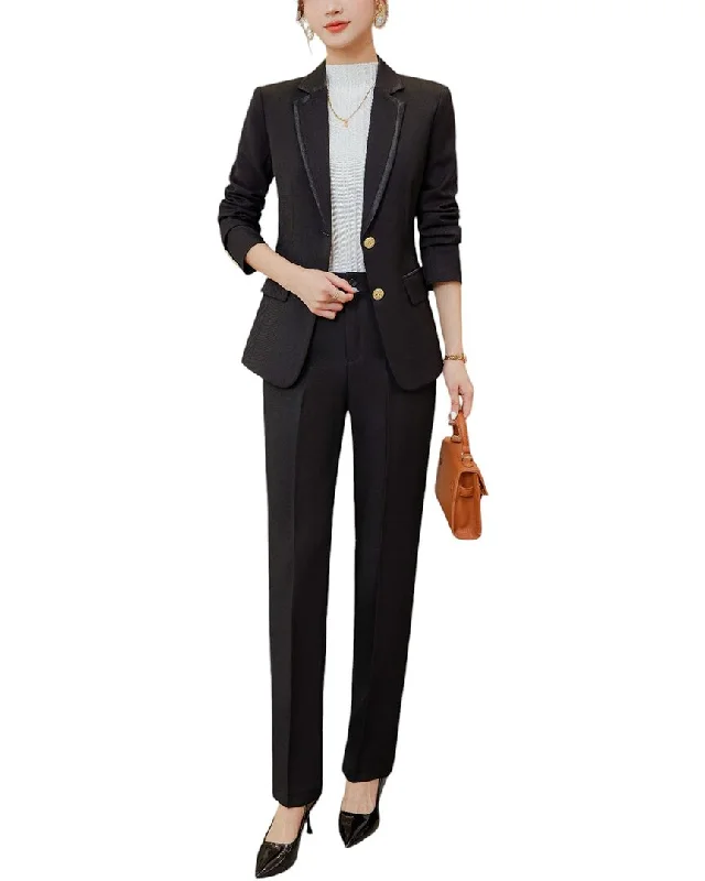 Super Bargain Bossy Chic 2pc Blazer & Pant Set