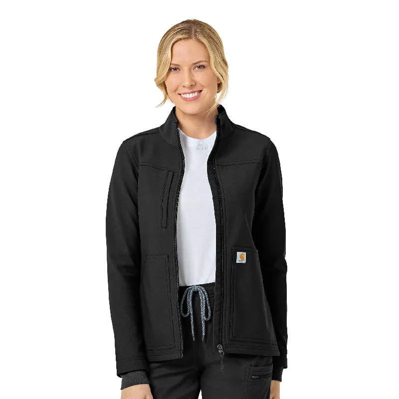 Price Cut Carhartt Rugged Flex Women's Bonded Fleece Jacket - Black