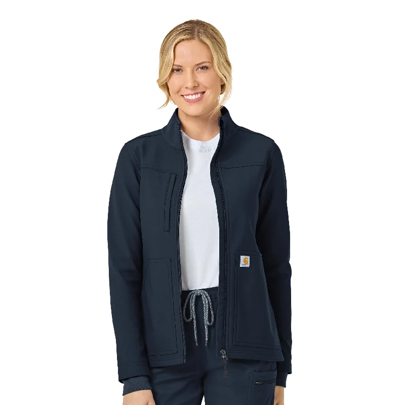 Sale Event Carhartt Rugged Flex Women's Bonded Fleece Jacket - Navy