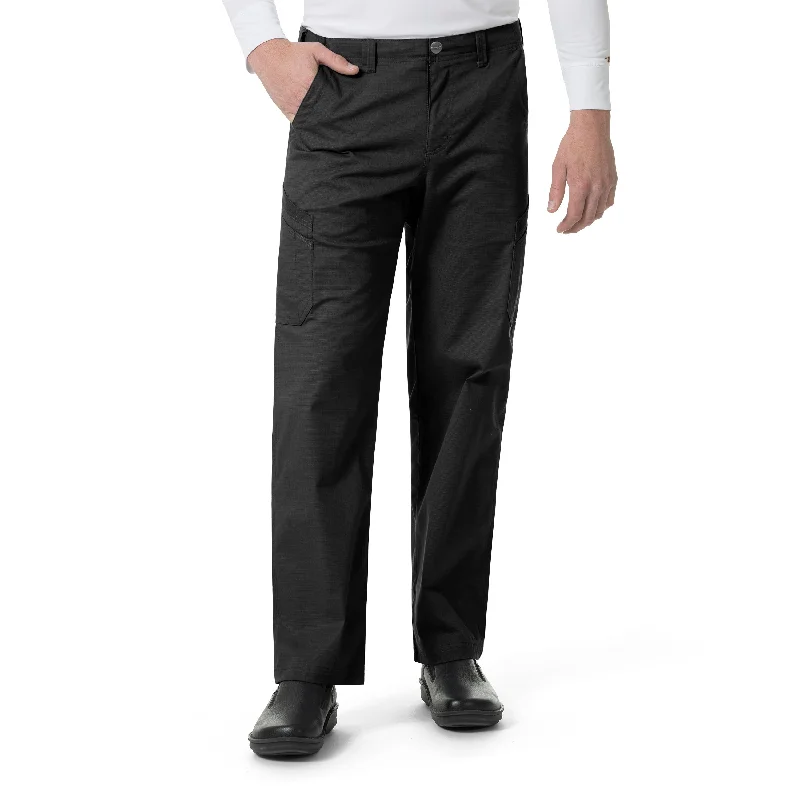 Early Access Carhartt Rugged Flex Ripstop Men’s Straight Leg Cargo Scrub Pant - Black