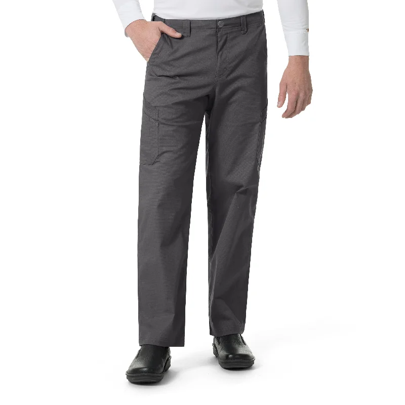 Quick Sale Carhartt Rugged Flex Ripstop Men’s Straight Leg Cargo Scrub Pant - Dark Pewter