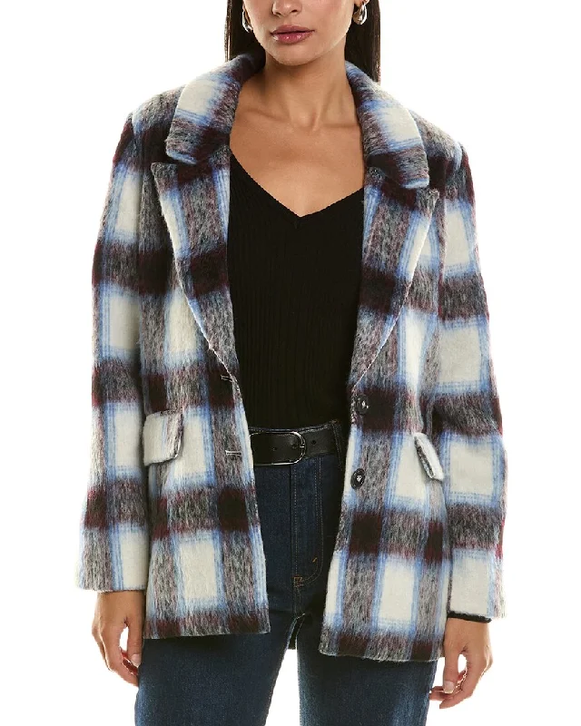 Online Exclusive Central Park West Finley Wool-Blend Jacket