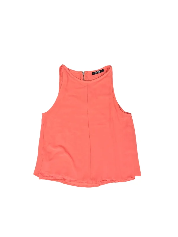 Coral Top Sleeveless Mango, Size Xs