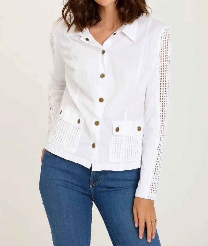 Bonus Savings Danica Jacket In White